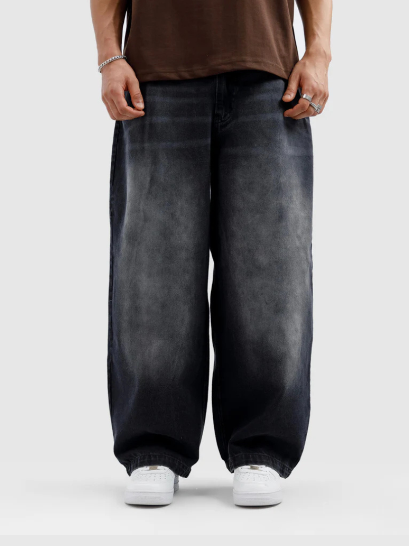 Skater-Style Baggy Jeans